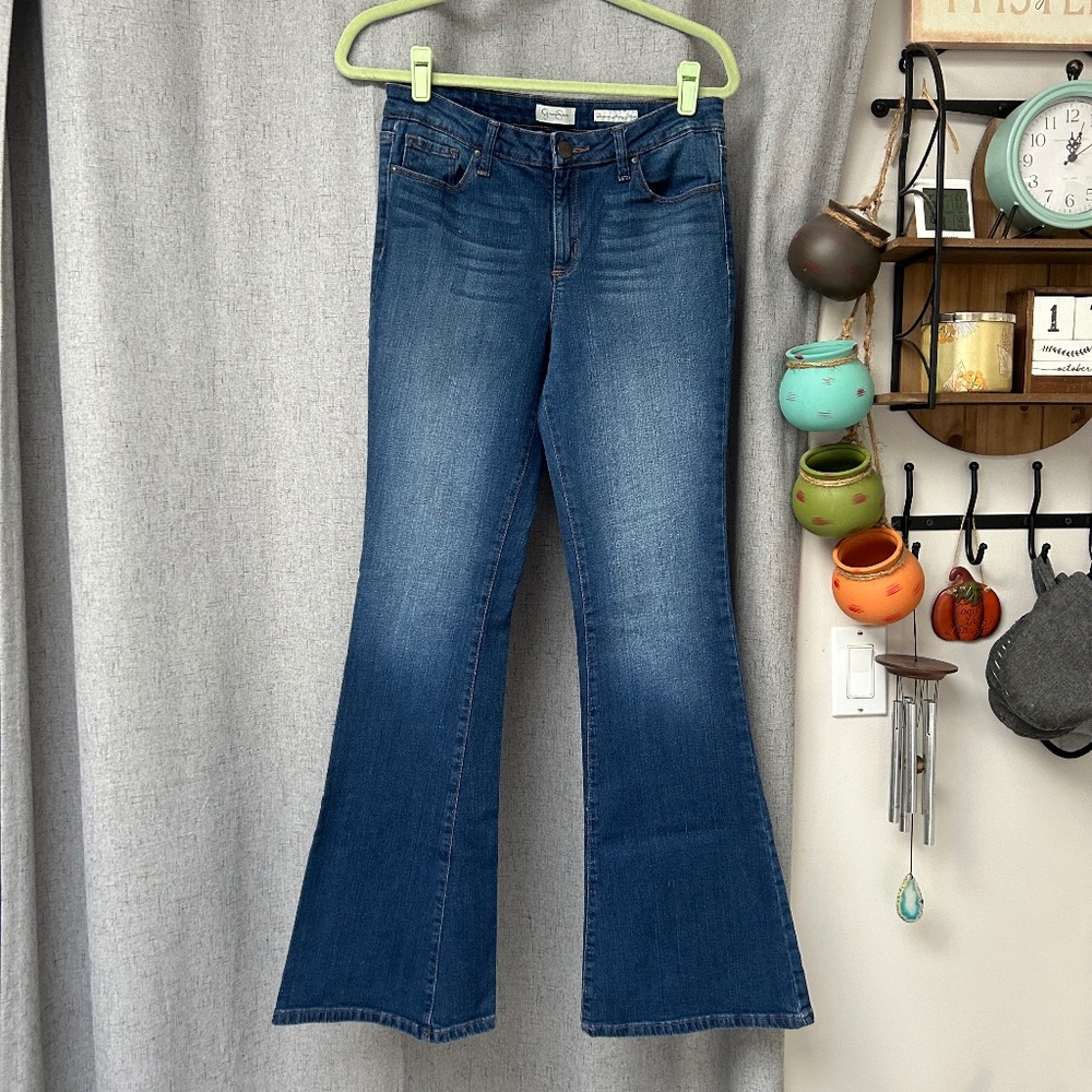 Size 30 Jessica Simpson Dreamer Skinny Flare Jeans